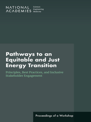 cover image of Pathways to an Equitable and Just Energy Transition